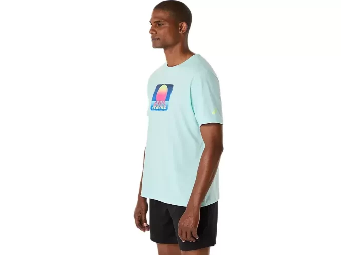 ASICS RETRO SUNSET SHORT SLEEVE TEE