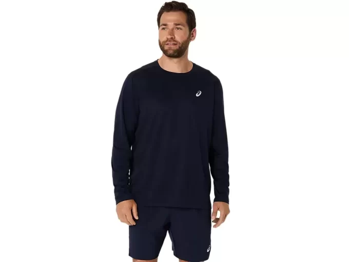 ASICS SILVER LONG SLEEVE TOP