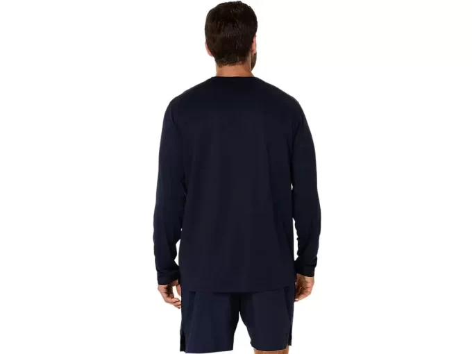 ASICS SILVER LONG SLEEVE TOP