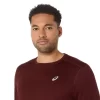 ASICS SILVER LONG SLEEVE TOP