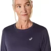 ASICS SILVER LONG SLEEVE TOP