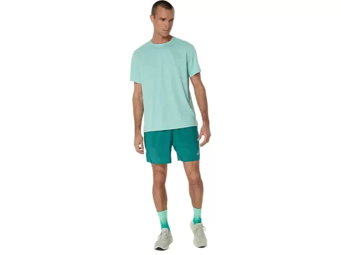ASICS SILVER SHORT SLEEVE TOP