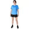 ASICS SILVER SHORT SLEEVE TOP