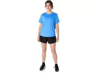 ASICS SILVER SHORT SLEEVE TOP