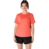 ASICS SILVER SHORT SLEEVE TOP