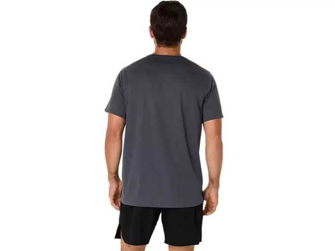 ASICS SILVER SHORT SLEEVE TOP
