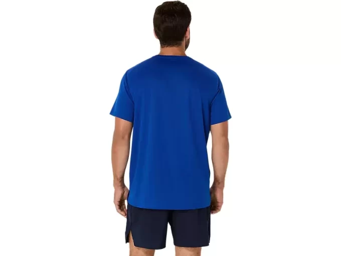 ASICS SILVER SHORT SLEEVE TOP