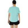 ASICS SILVER SHORT SLEEVE TOP