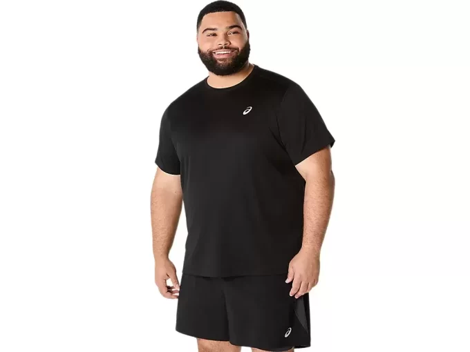 ASICS SILVER SHORT SLEEVE TOP