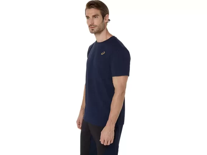 ASICS SPIRAL EMBROIDERY TEE ASICS SPIRAL EMBROIDERY TEE