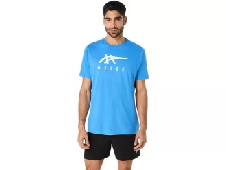 ASICS STRIPE SHORT SLEEVE TEE