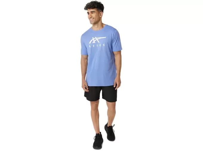ASICS STRIPE SHORT SLEEVE TEE