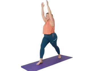 NAGINO FLEX HEATHER SLEEVELESS TOP