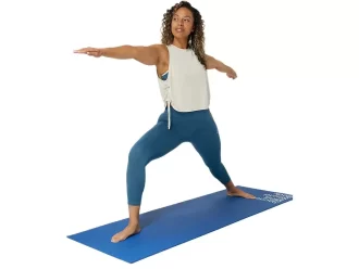 NAGINO FLEX HEATHER SLEEVELESS TOP