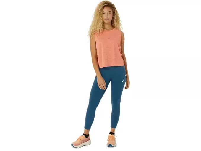 NAGINO FLEX HEATHER SLEEVELESS TOP