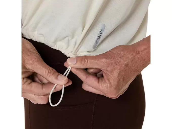 NAGINO RUN ADJUSTABLE SHORT SLEEVE TOP