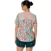 ROAD ALL OVER PRINT SHORT SLEEVE TOP