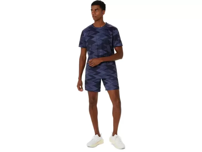 SEASONAL ALL OVER PRINT SHORT SLEEVE TOP