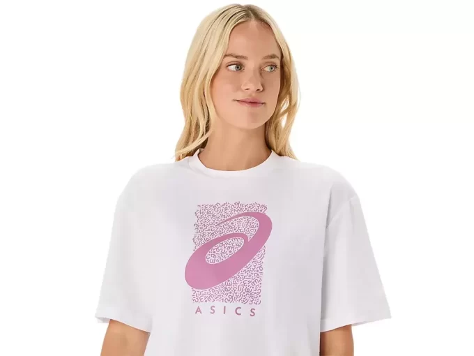 TRAINING CORE ASICS SPIRAL GRAPHIC RELAXED TEE