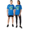 UNISEX ASICS RUN OUTSIDE CLUB SHORT SLEEVE TEE