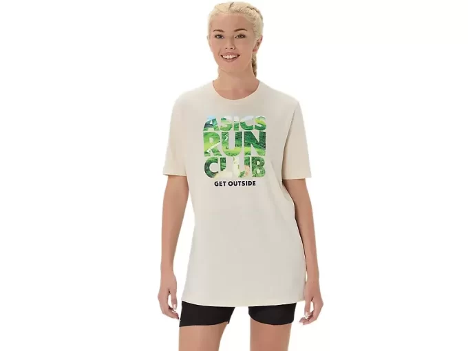 UNISEX ASICS RUN OUTSIDE CLUB SHORT SLEEVE TEE
