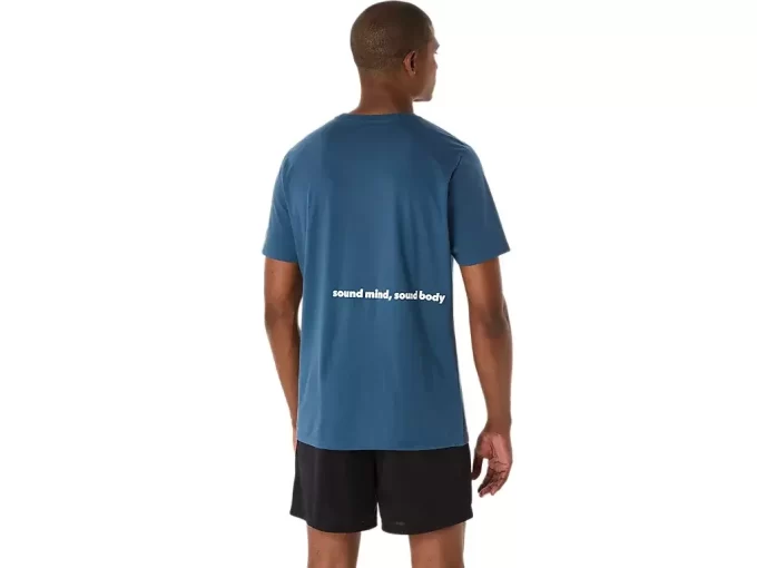 UNISEX ASICS RUN OUTSIDE CLUB SHORT SLEEVE TEE
