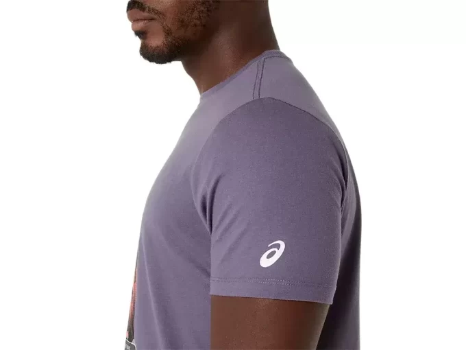 UNISEX ASICS WANDER SHORT SLEEVE TEE UNISEX ASICS WANDER SHORT SLEEVE TEE