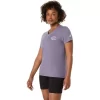 WOMEN’S ASICS NATURE V-NECK SHORT SLEEVE TEE