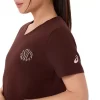 WOMEN’S ASICS NATURE V-NECK SHORT SLEEVE TEE