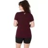 WOMEN’S ASICS STRIPES V-NECK