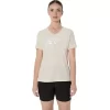 WOMEN’S ASICS STRIPES V-NECK