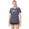 WOMEN’S ASICS STRIPES V-NECK