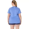 WOMEN’S ASICS STRIPES V-NECK
