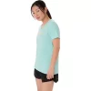 WOMEN’S ASICS STRIPES V-NECK