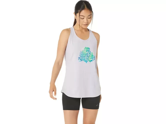 WOMEN’S ASICS THE NEW STRONG PALMS RACERBACK