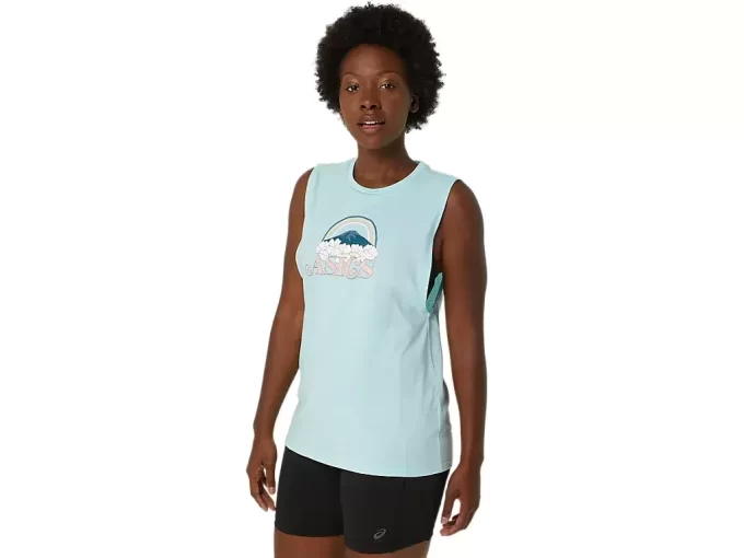WOMEN’S ASICS YOUR ADVENTURE MUSCLE TEE