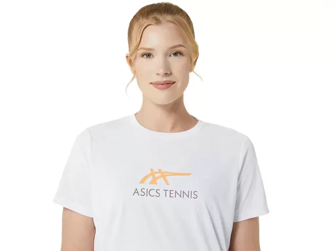 WOMEN’S COURT TENNIS GRAPHIC TEE