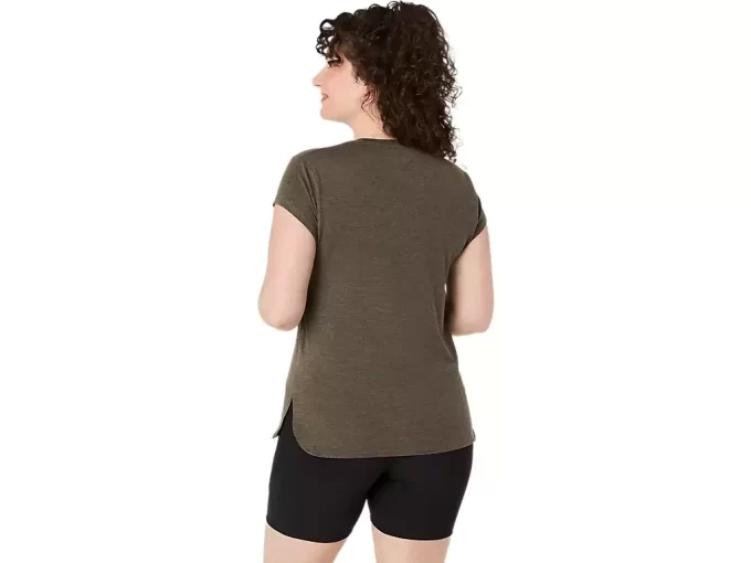 WOMEN’S HEATHER CREWNECK TOP