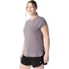 WOMEN’S HEATHER CREWNECK TOP