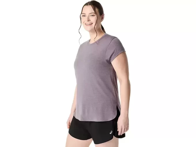 WOMEN’S HEATHER CREWNECK TOP