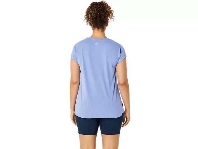 WOMEN’S HEATHER VNECK TOP