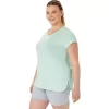WOMEN’S HEATHER VNECK TOP