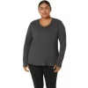 WOMEN’S LONG SLEEVE HEATHER TOP