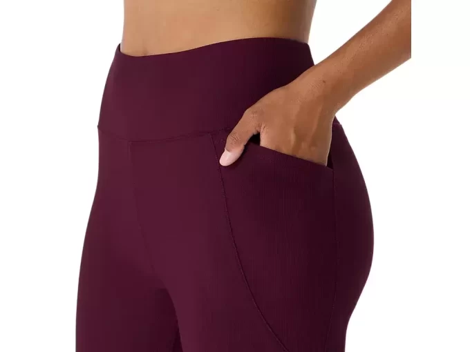WOMEN’S RIB HIGH WAIST  7/8 TIGHT